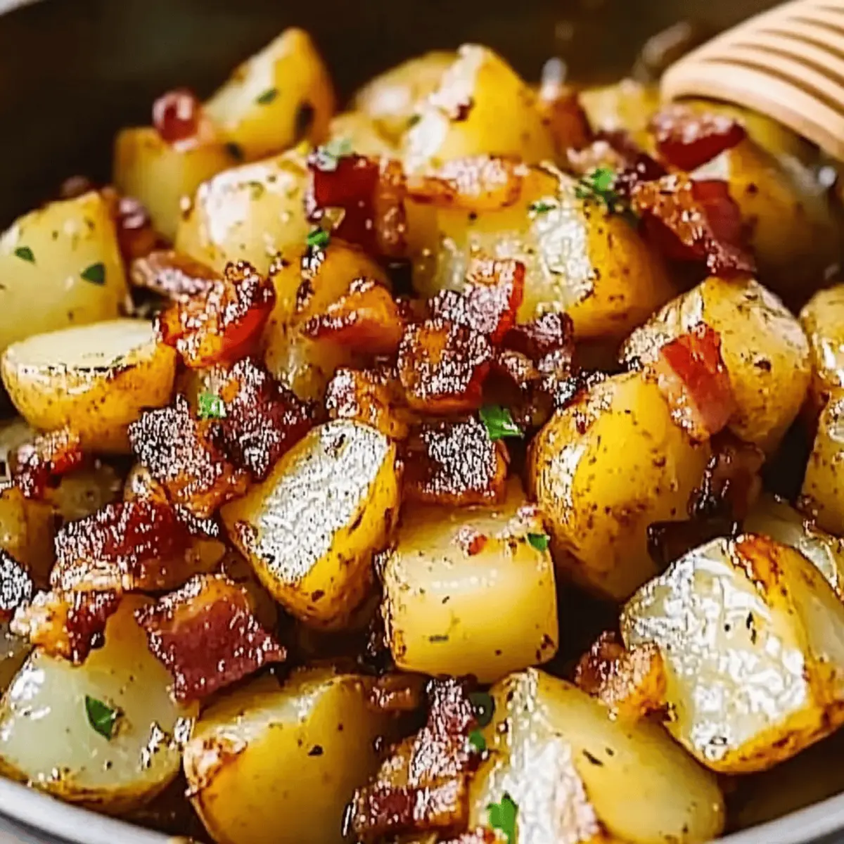 Crispy Bacon Honey Roasted Potatoes for Ultimate Comfort Food
