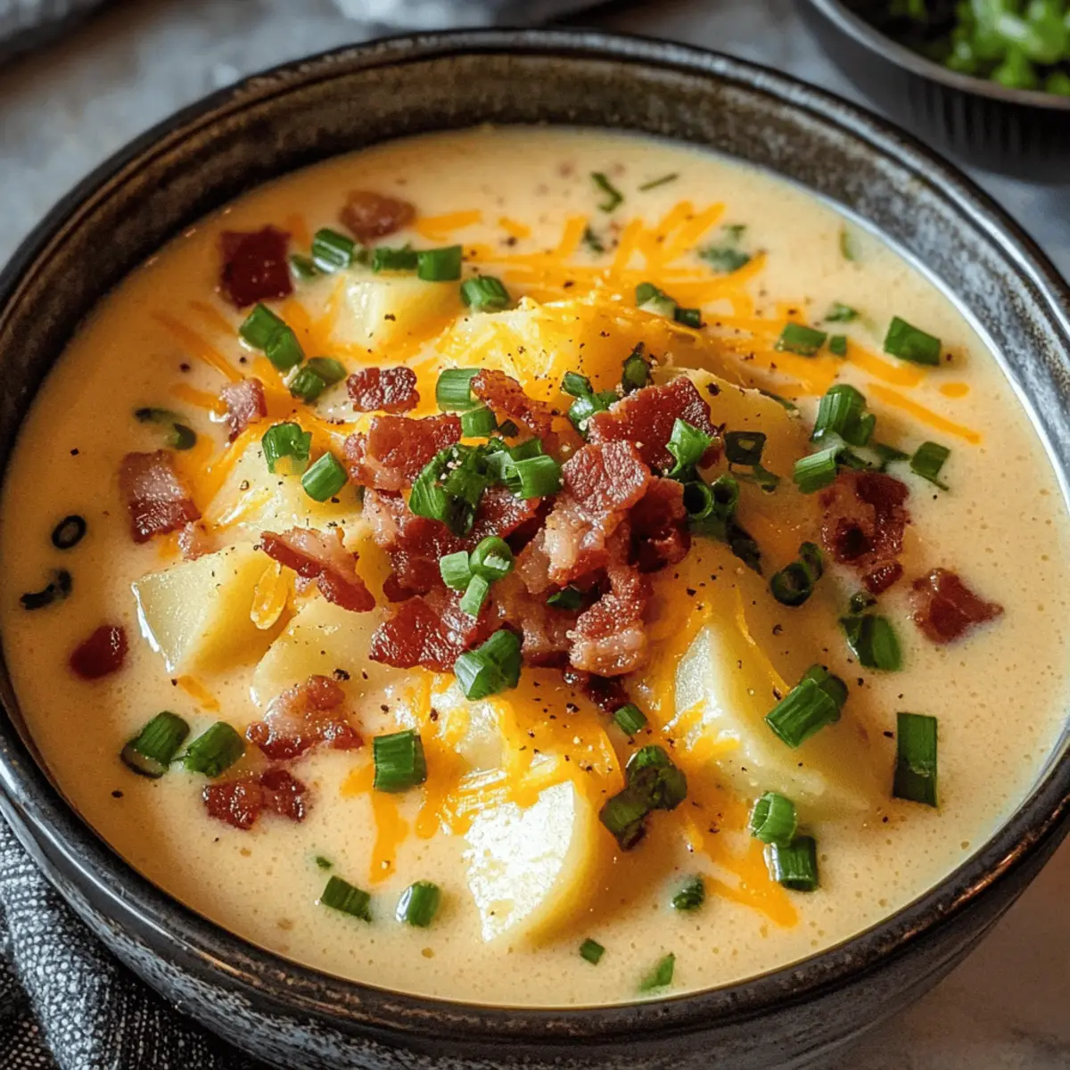 Loaded Baked Potato Soup: Creamy Comfort in Every Bite