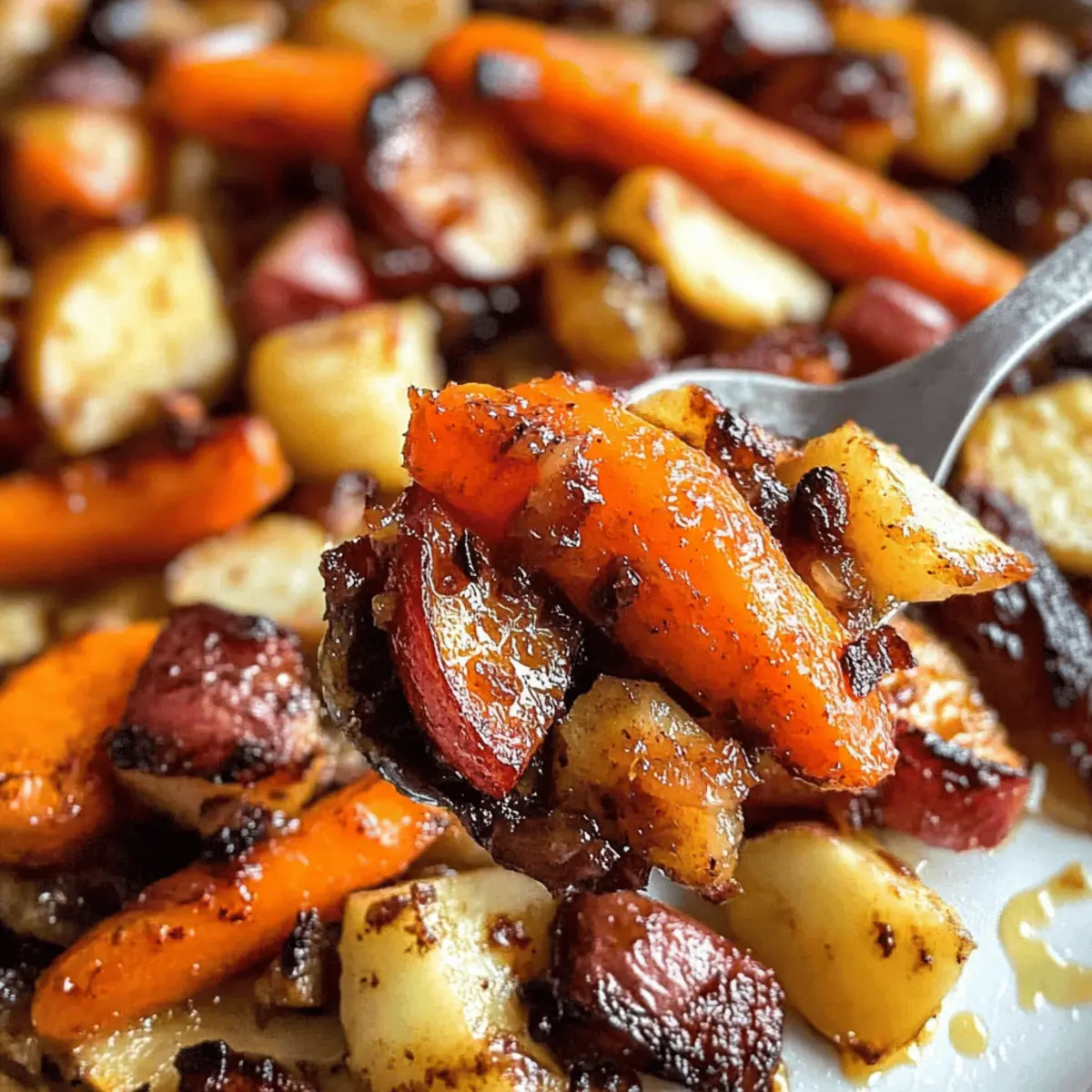 Maple Dijon Roasted Carrots and Apples: A Cozy Fall Delight