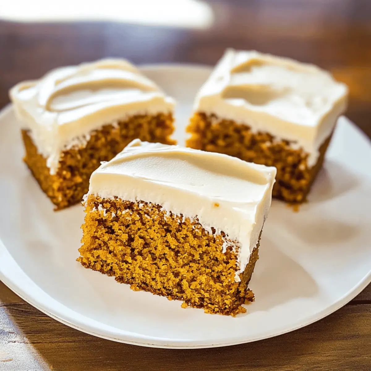Cozy Pumpkin Spice Cake with Cream Cheese Frosting Bliss