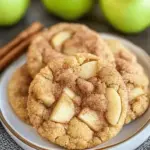Spiced Apple Cinnamon Snickerdoodle Cookies