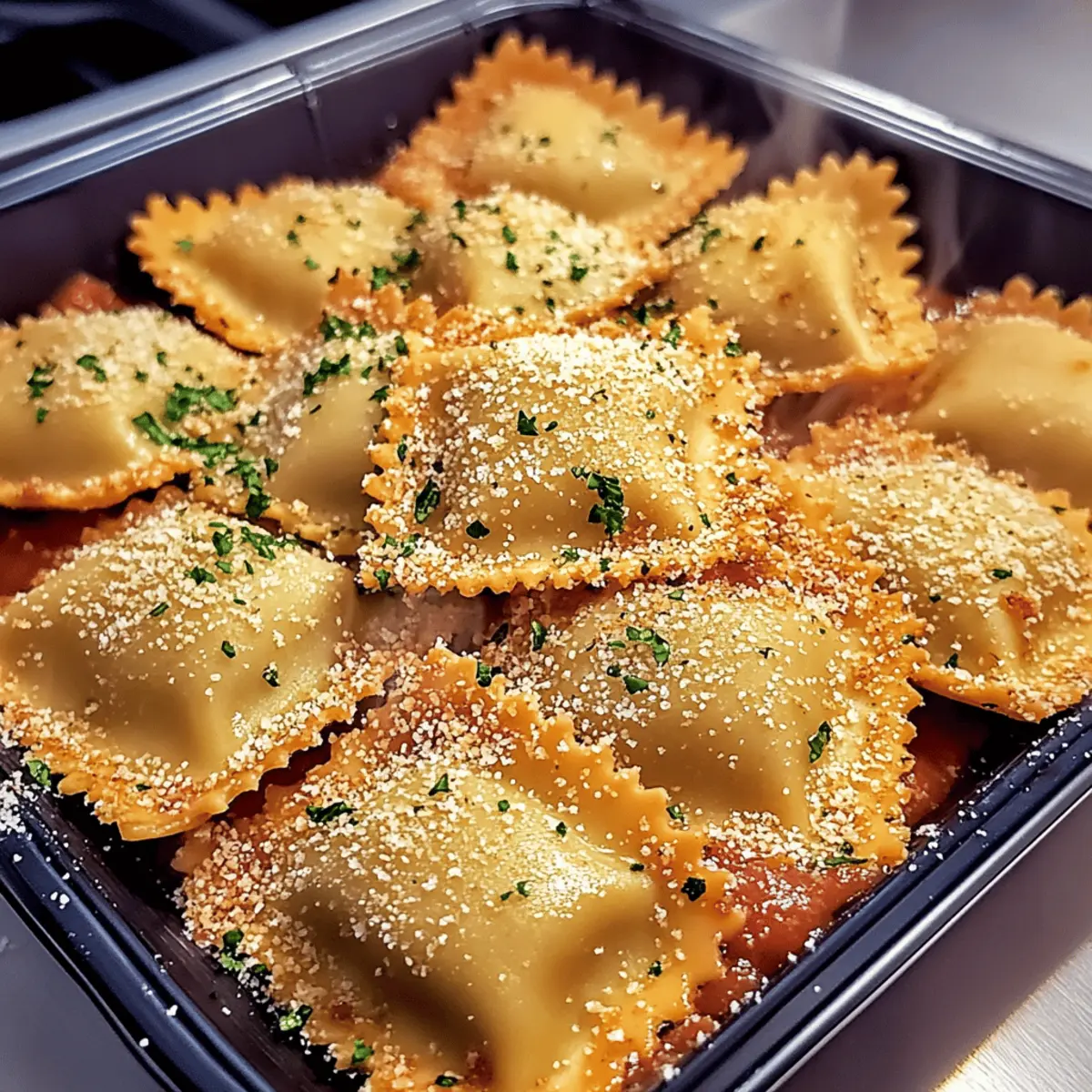 Toasted Ravioli in Air Fryer: Crispy, Guilt-Free Delight