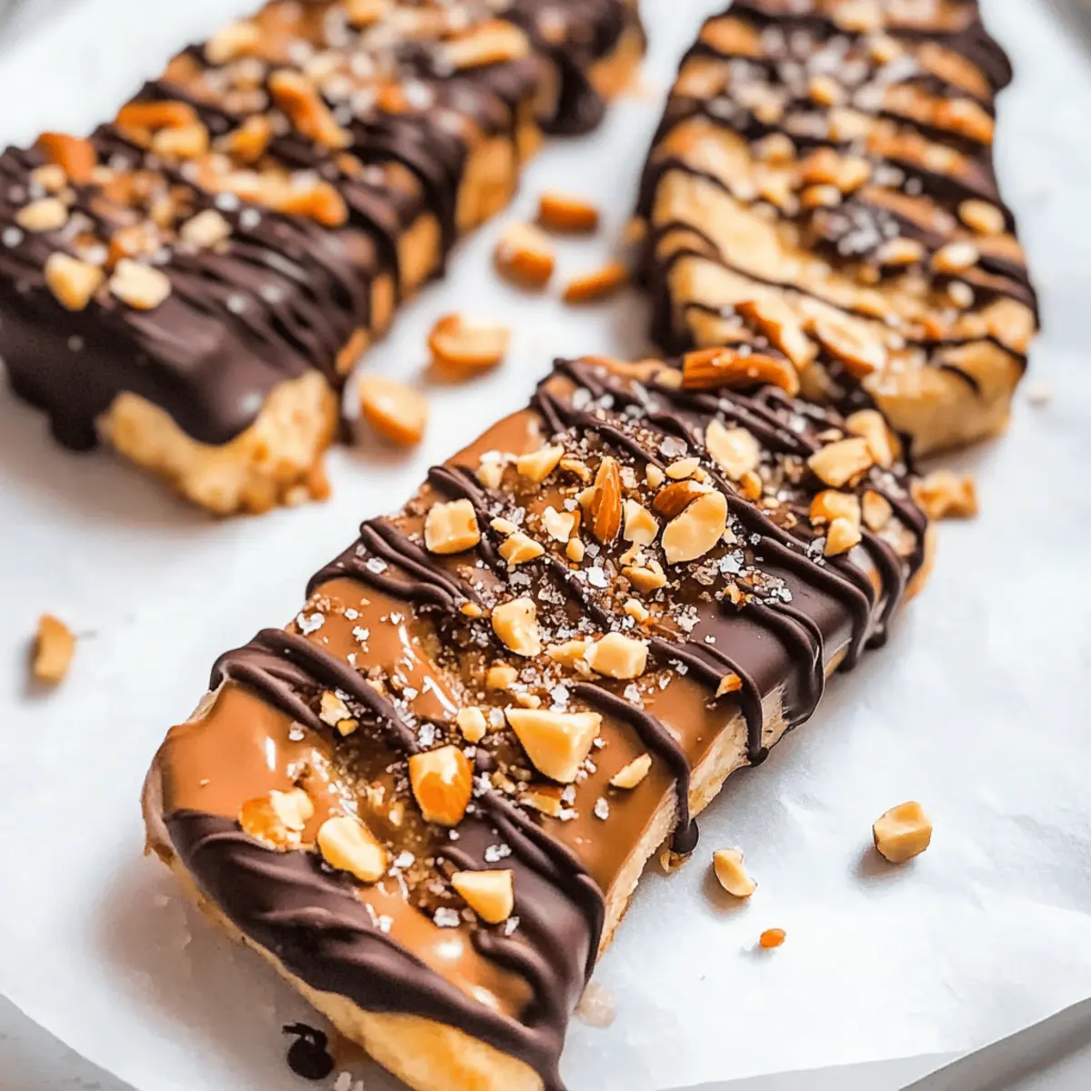 Frozen Banana Snickers – Guilt-Free Sweetness in Every Bite