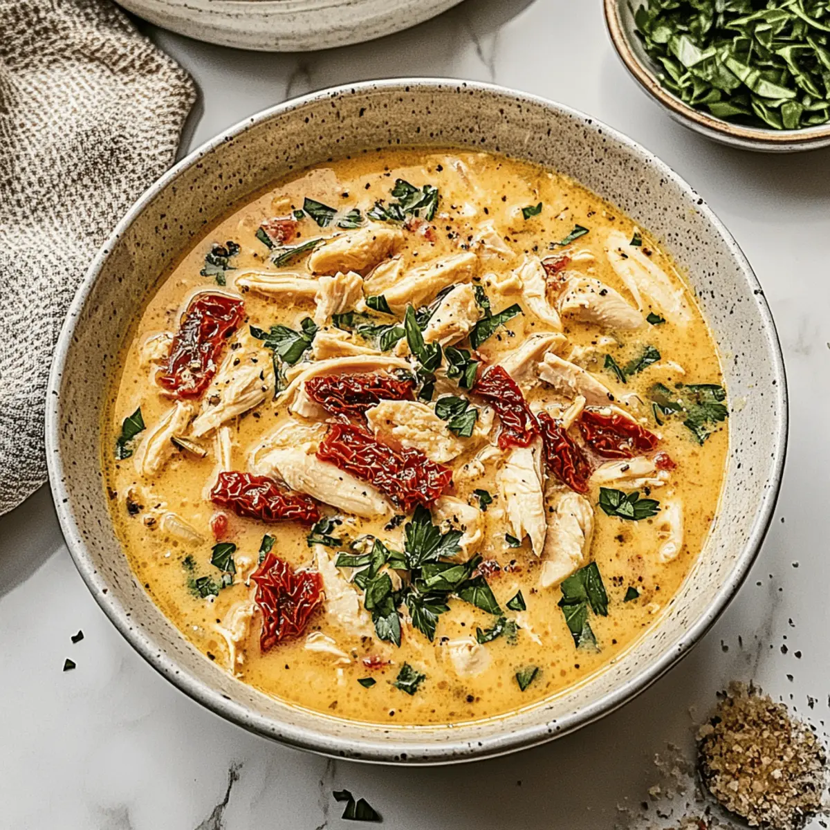 Marry Me Chicken Soup: Creamy Comfort for Your Soul