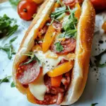 Baked Italian Grinder Sandwiches