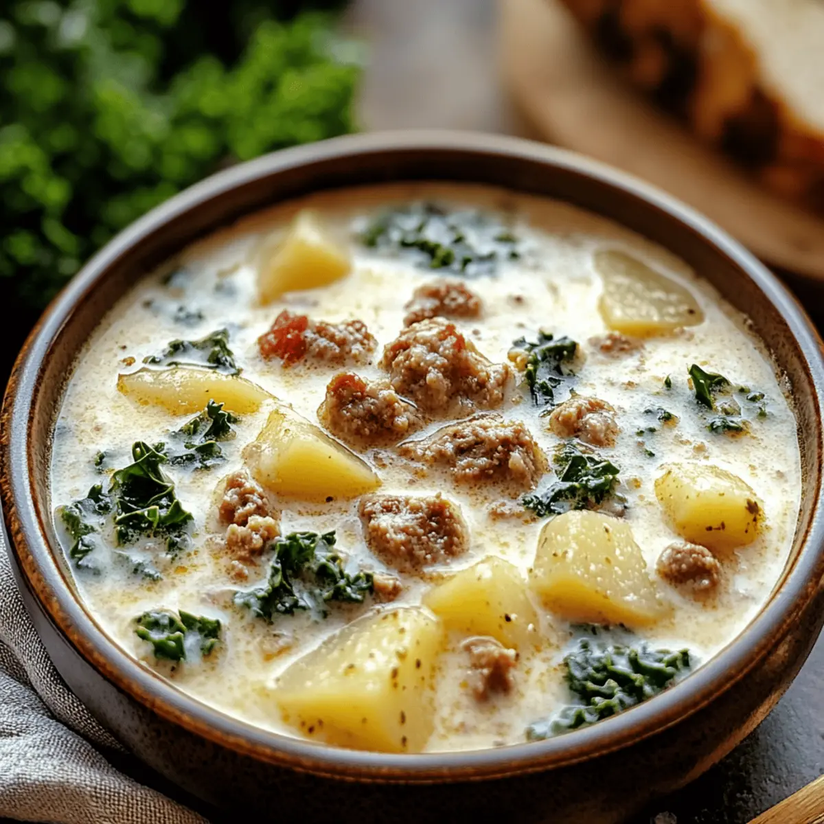 Hearty Zuppa Toscana Soup: Cozy Comfort in Every Spoonful