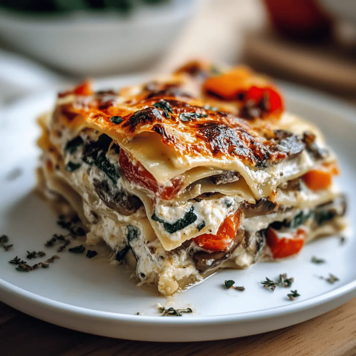 Loaded Veggie White Lasagna: A Cozy Comfort Food Delight