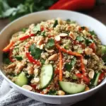 Thai Quinoa Crunch Salad