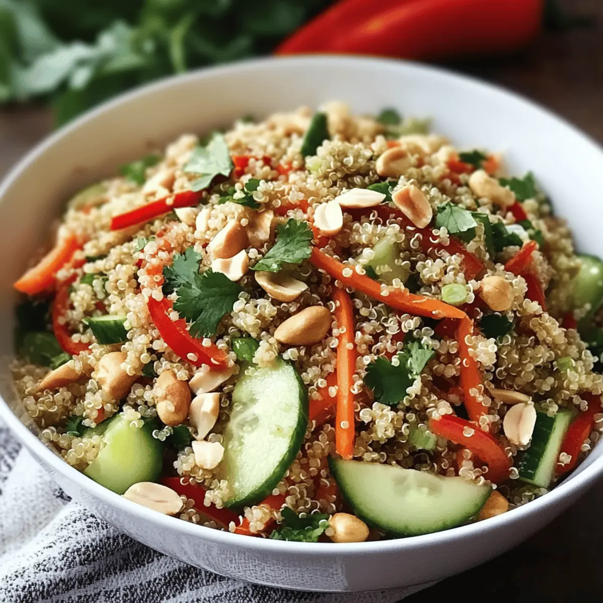 Delicious Thai Quinoa Crunch Salad in Just 30 Minutes