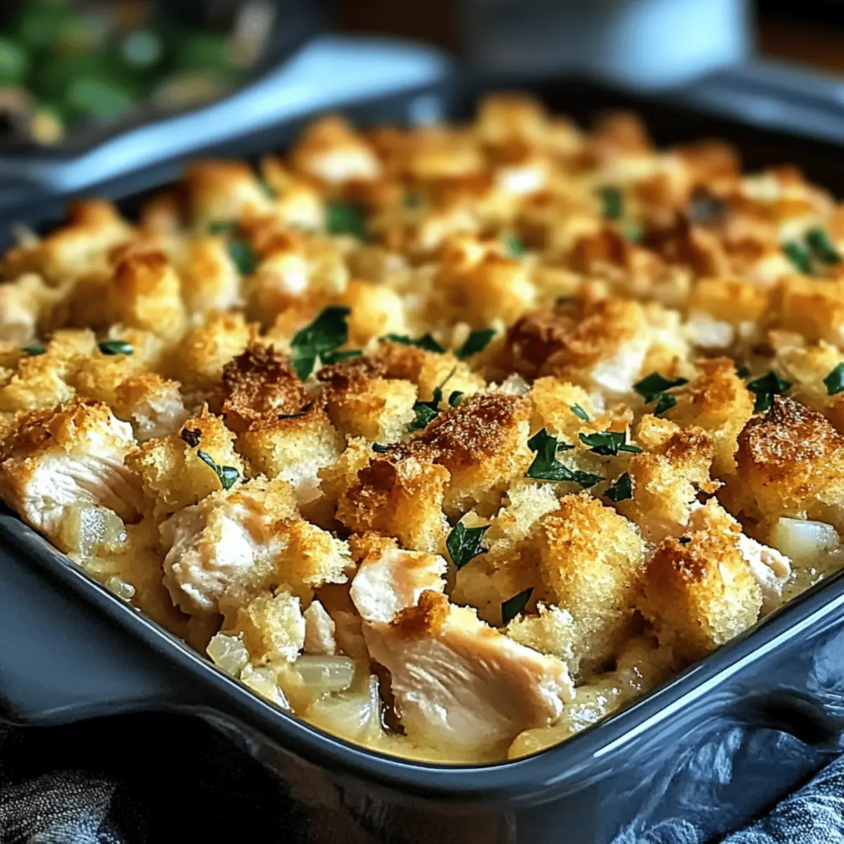 Dolly’s Chicken and Stuffing Casserole: Cozy Family Favorite