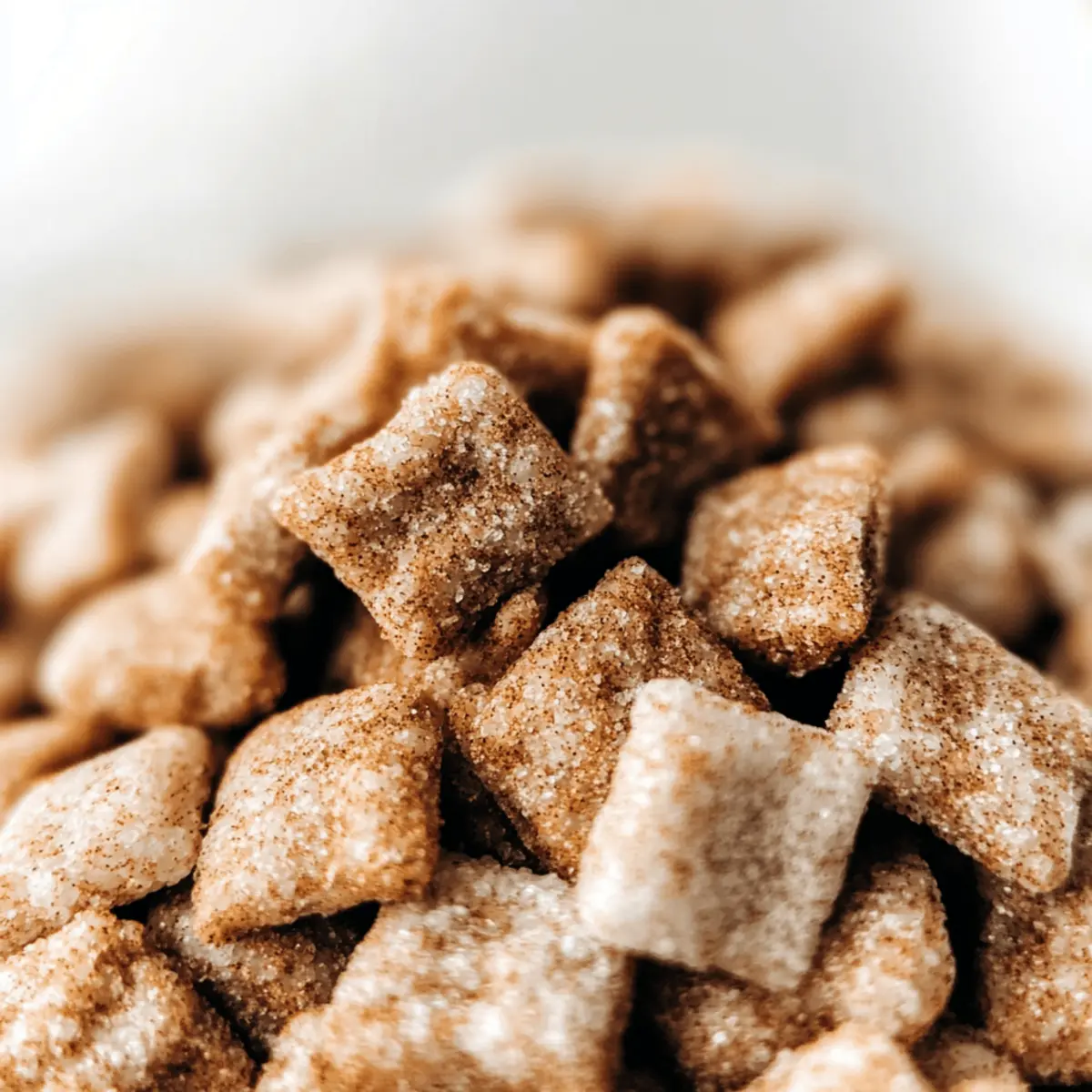 Chai Snickerdoodle Puppy Chow – A Cozy Vegan Treat