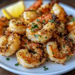 Air Fryer Garlic Parmesan Shrimp