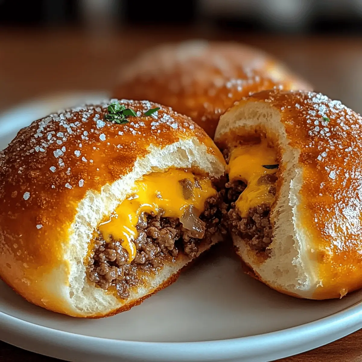 Cheeseburger Pretzel Bombs: The Ultimate Comfort Snack!