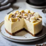 Creamy White Chocolate Cheesecake