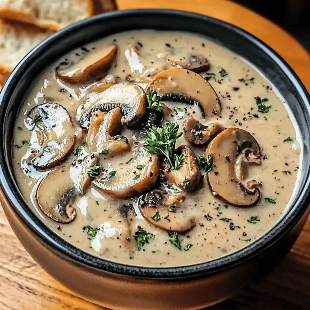 Heavenly Creamy Mushroom Soup for Cozy Comfort Days