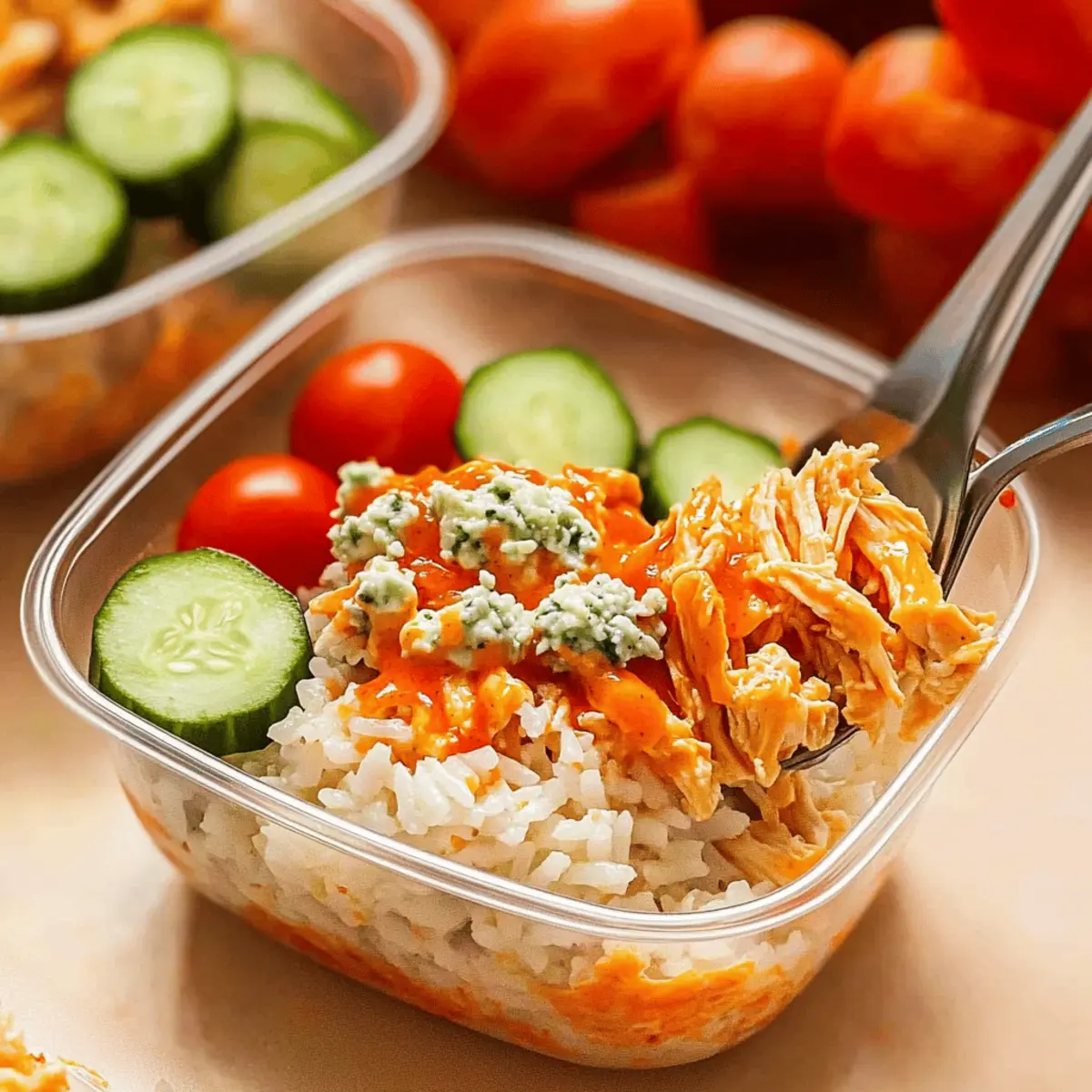 Spicy Buffalo Chicken Rice Bowls for a Quick Comfort Meal