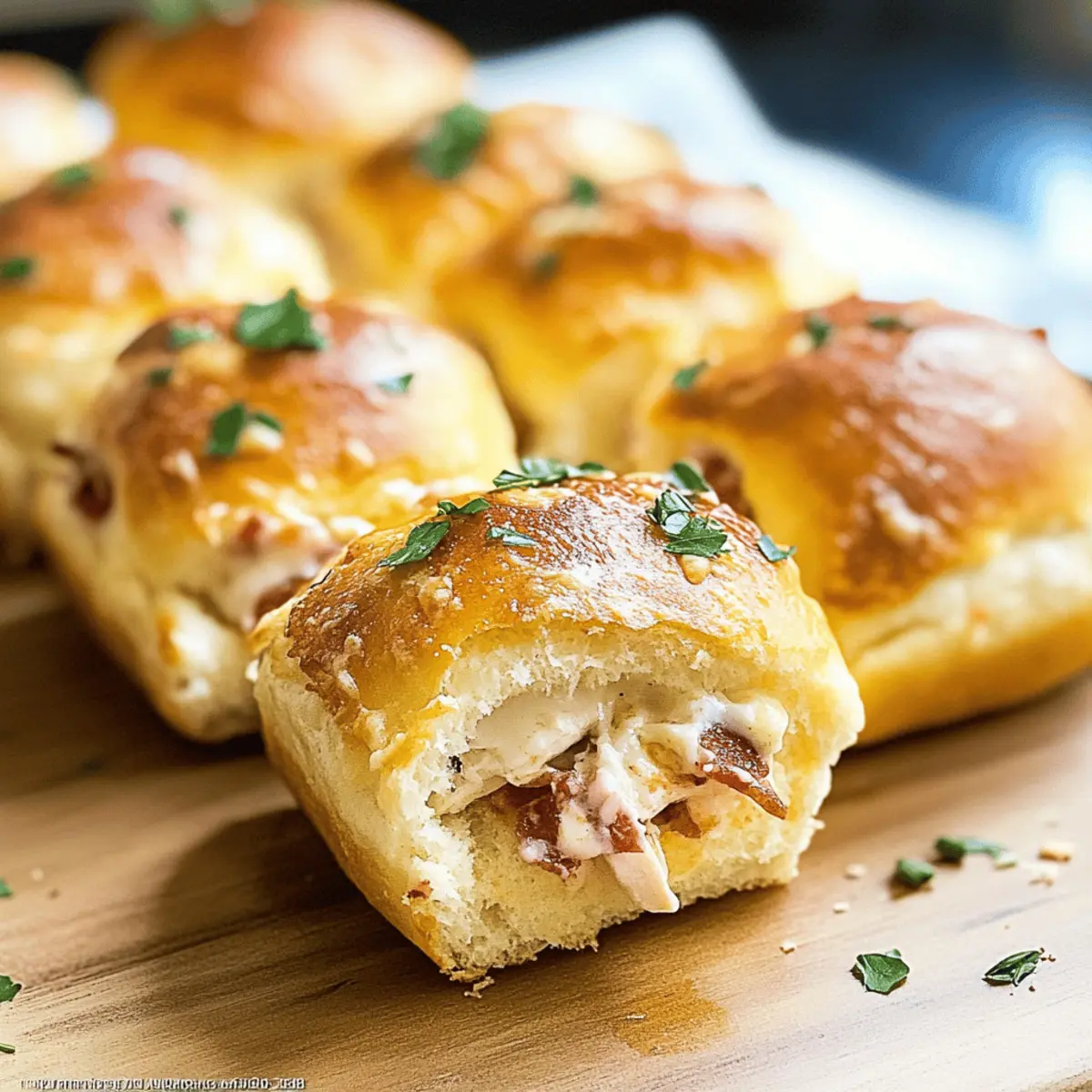Irresistible Chicken Bacon Ranch Pull Apart Rolls Recipe