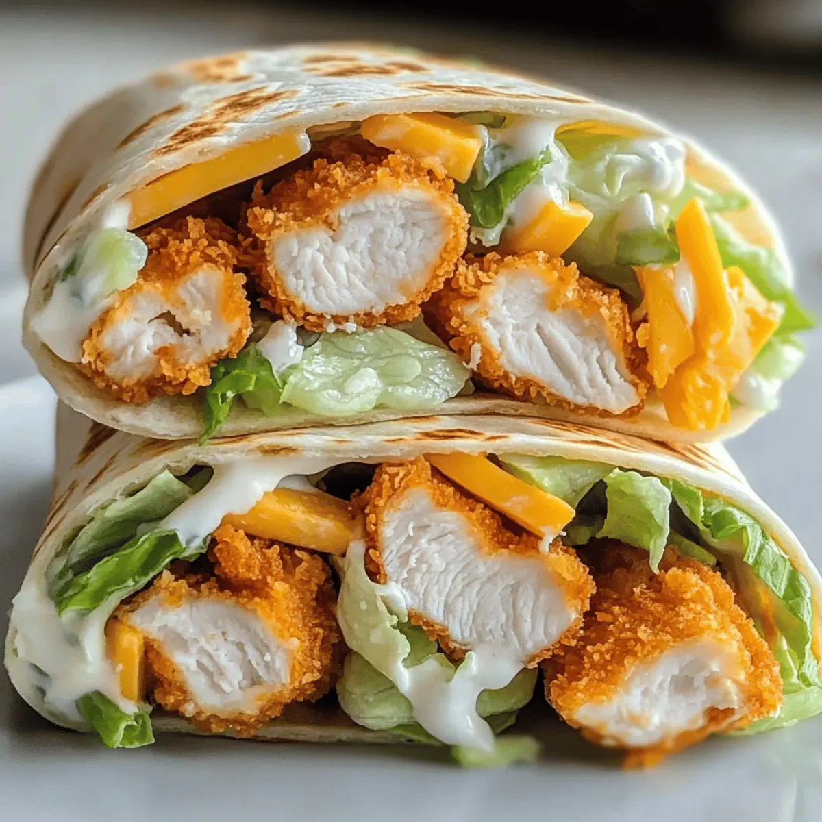 Crispy Chicken Ranch Snack Wraps for Quick, Tasty Meals