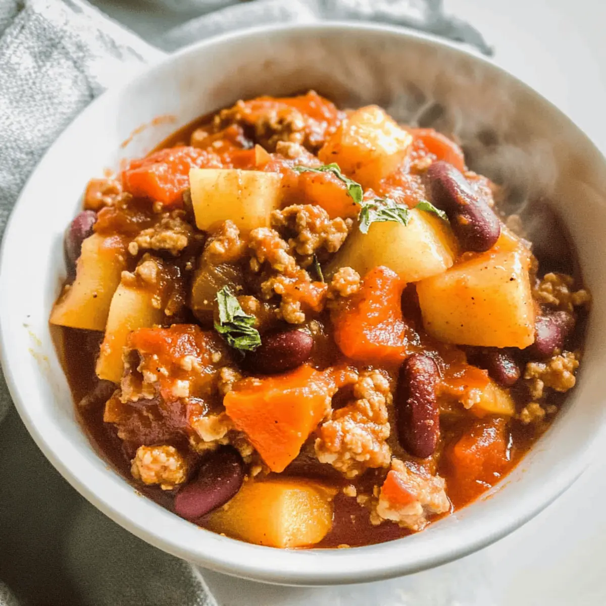 Turkey Apple Chili: A Cozy, Sweet & Savory Fall Delight