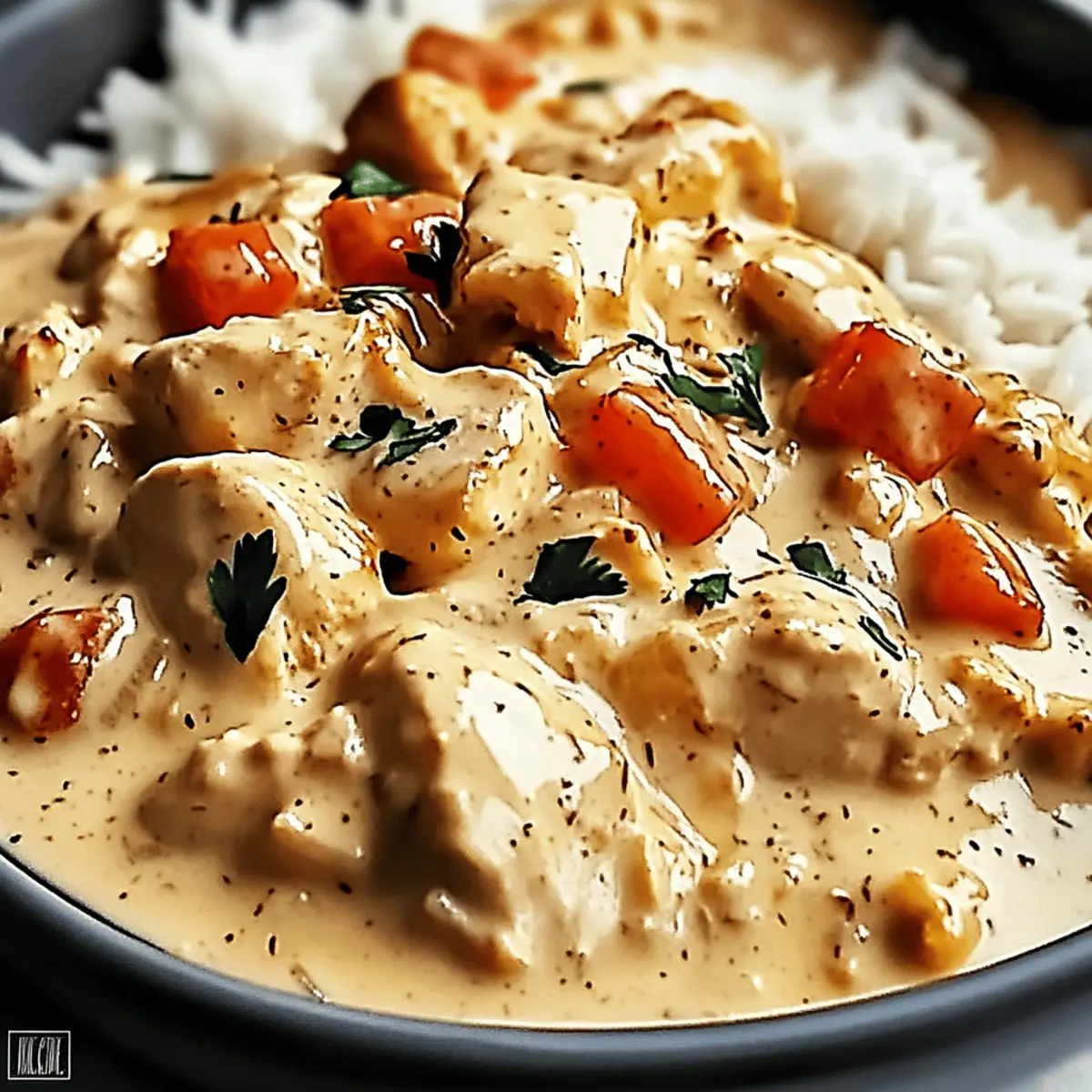 Creamy Smothered Chicken and Rice: Cozy Comfort in Minutes
