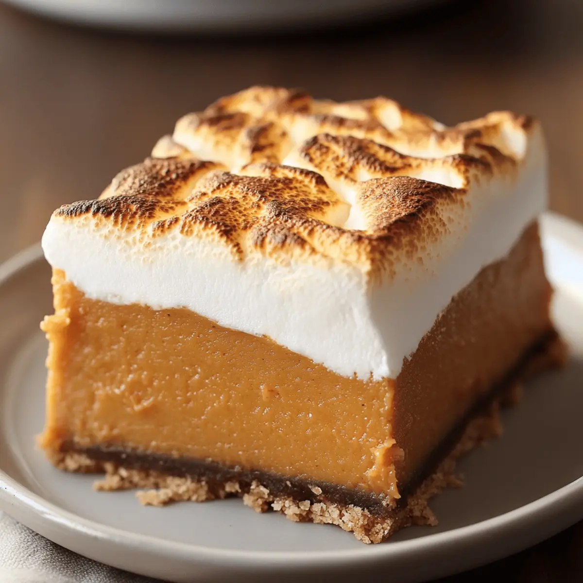 Sweet Potato Pie Bars: Comforting Fall Treat with Marshmallow Twist