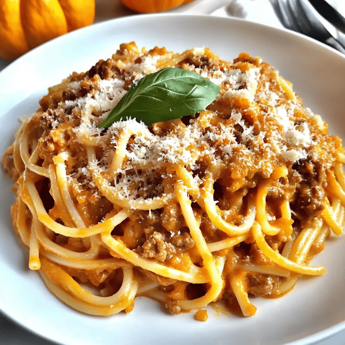 Creamy Pumpkin Bolognese That Warms Your Soul