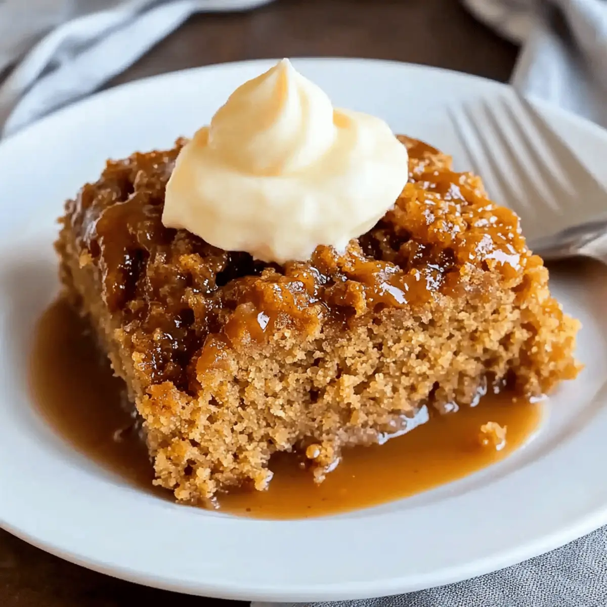 Sweet Crockpot Pumpkin Spice Cake for Effortless Fall Bliss