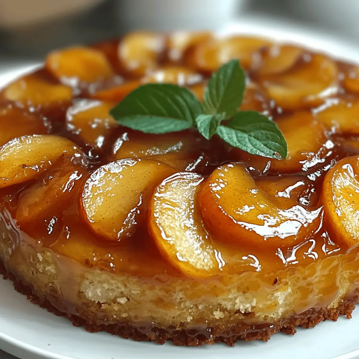 Deliciously Moist Apple Upside Down Cake to Savor Today