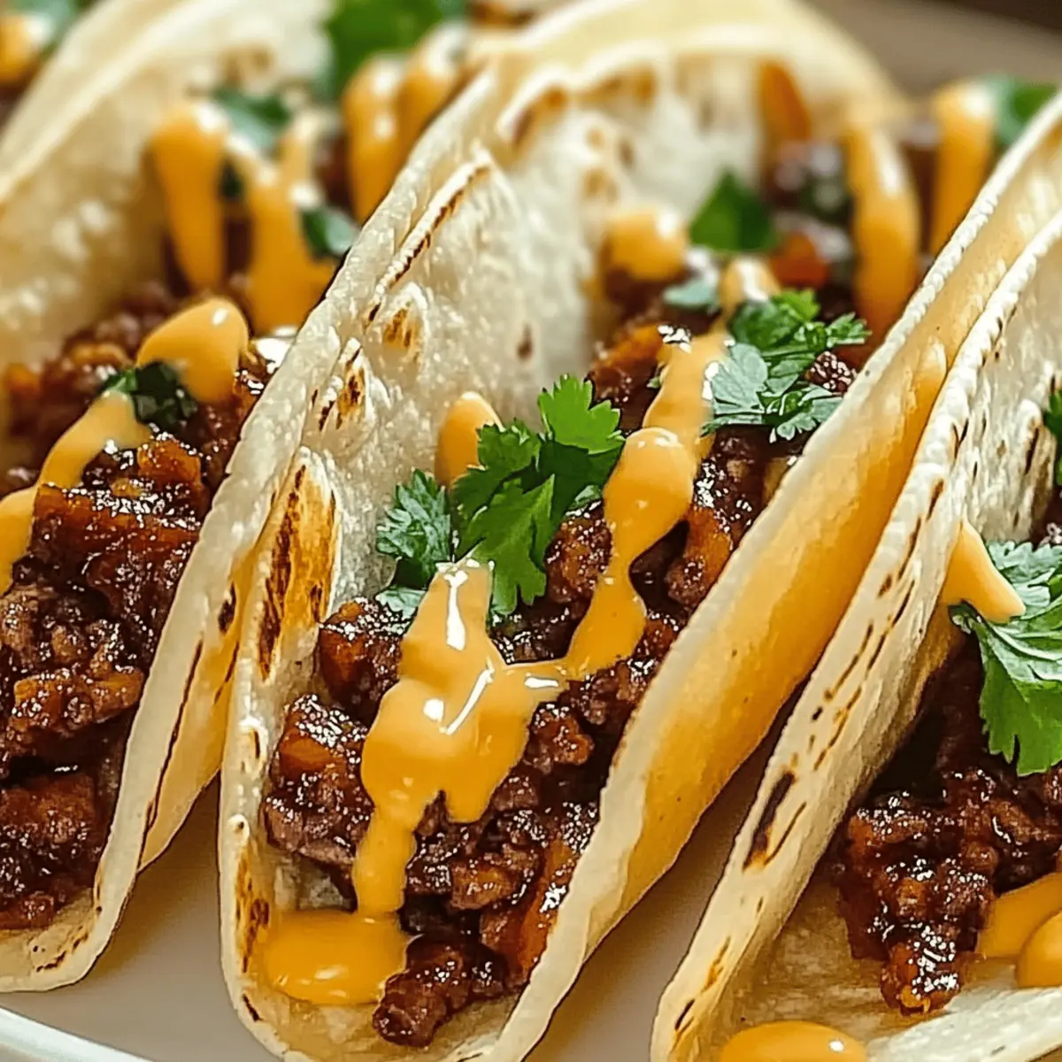 Garlic Butter Honey BBQ Beef Tacos for Ultimate Taco Night Fun