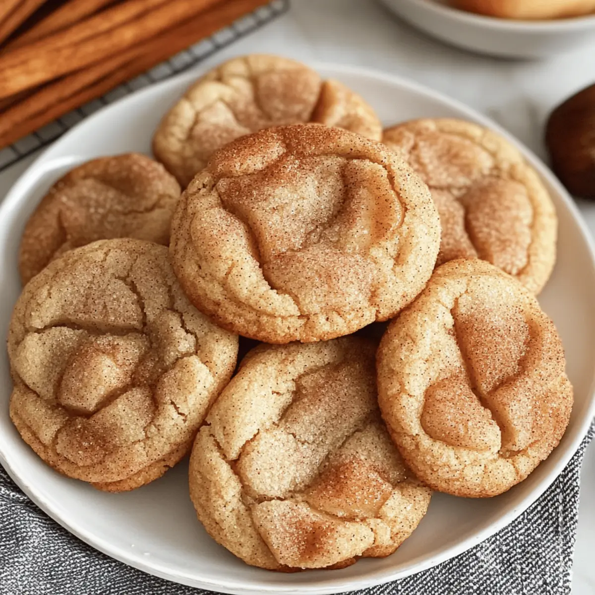 Irresistibly Soft Apple Snickerdoodles for Cozy Cravings