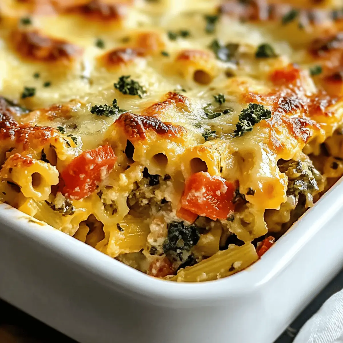 Mediterranean Vegetable Pasta Bake: A Cozy Family Favorite