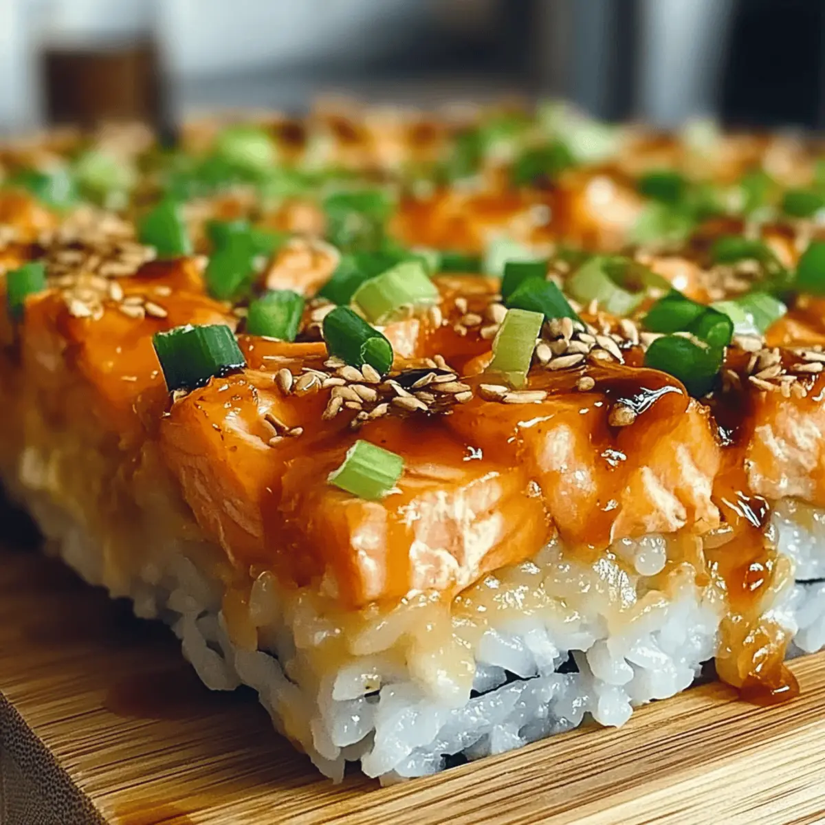 Spicy Salmon Sushi Bake: Cozy Comfort in Every Bite