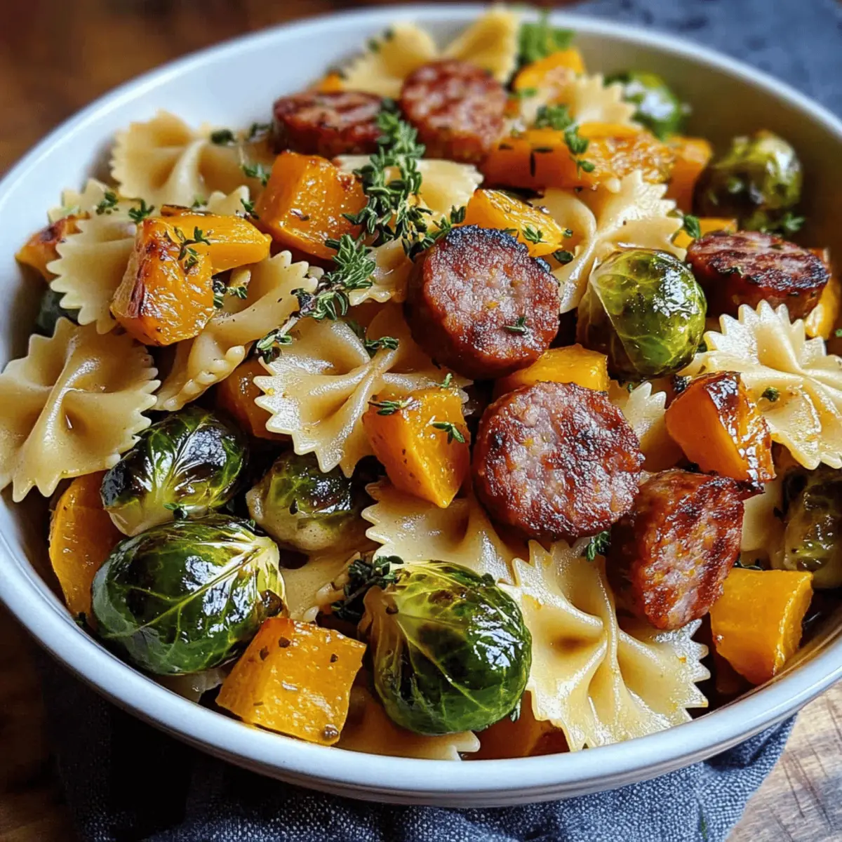Autumn Sausage Pasta Squash: A Cozy Bowl of Fall Flavor