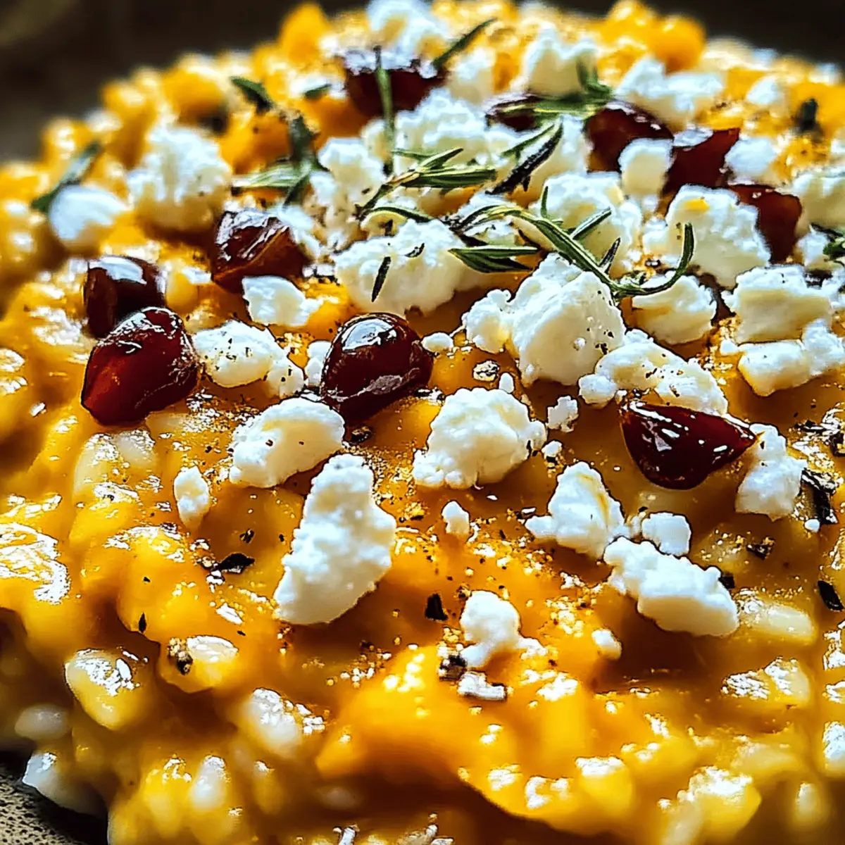 Creamy Baked Pumpkin Goat Cheese Risotto for Cozy Nights