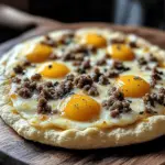 Biscuits and Gravy Breakfast Pizza