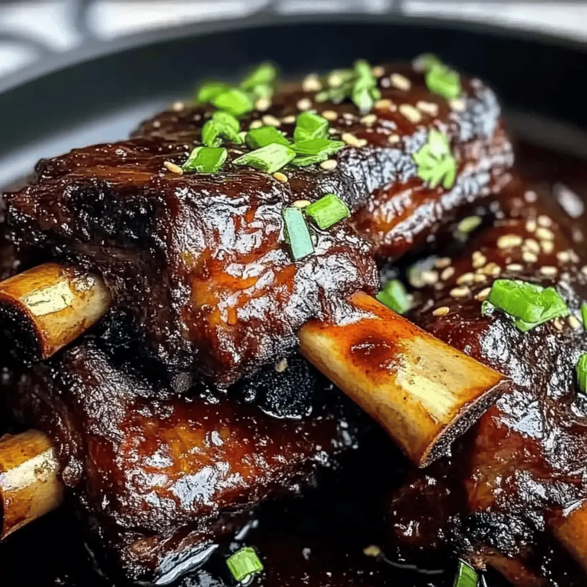 Irresistible Caramelized Slow Roast Asian Beef Short Ribs