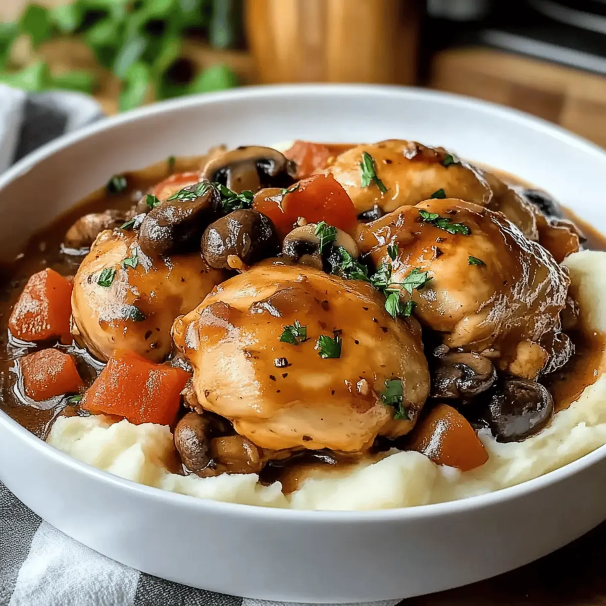 Mouthwatering Chicken Chasseur: A Cozy French Delight