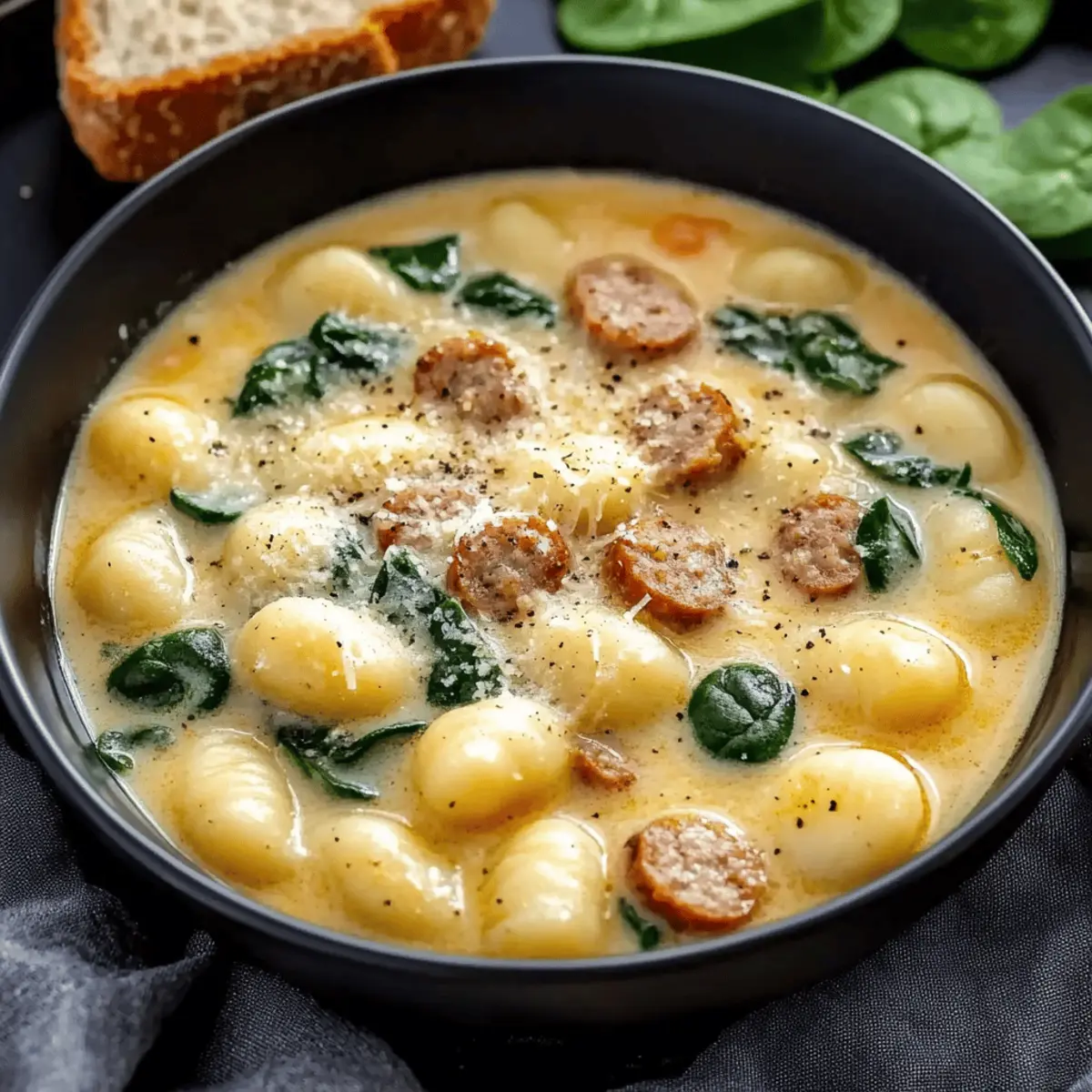 Creamy Italian Sausage Gnocchi Soup Ready in 30 Minutes