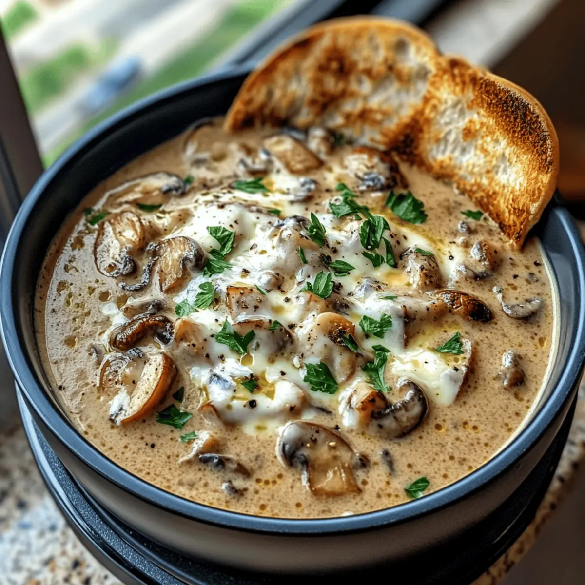 Decadent Creamy Mushroom Soup for Ultimate Comfort