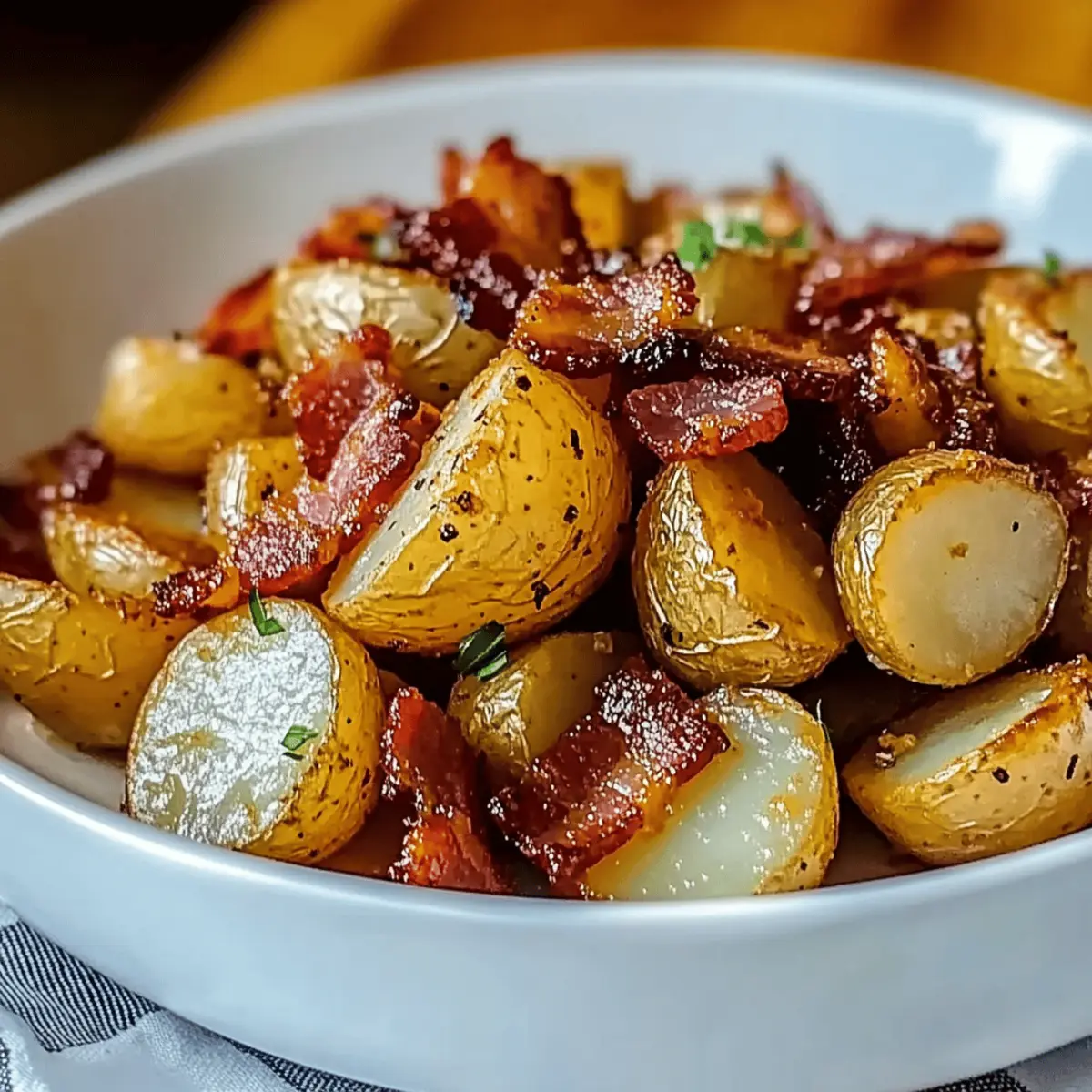 Crispy Bacon Honey Roasted Potatoes for the Perfect Feast