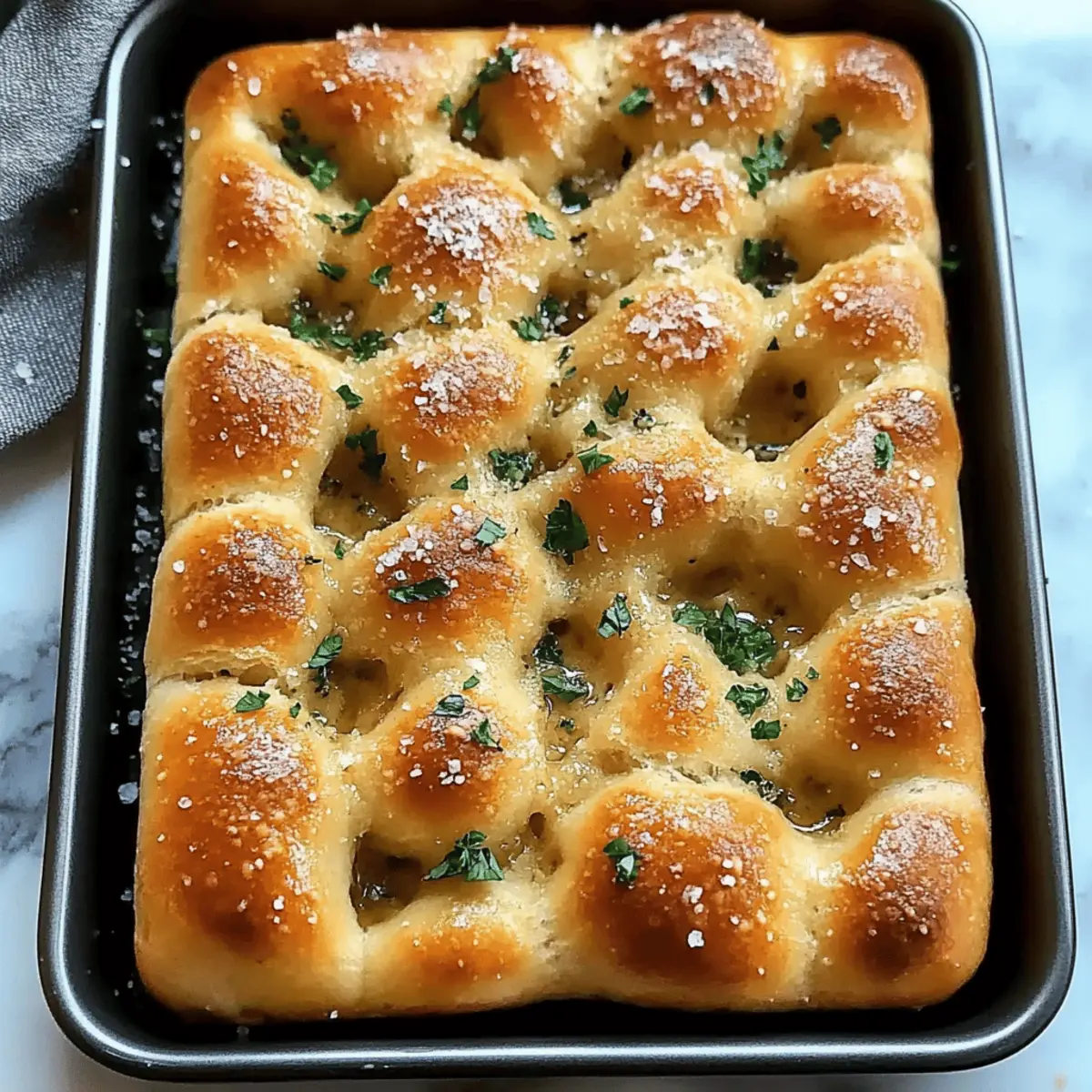 Garlic Bread Focaccia That Will Steal the Show!