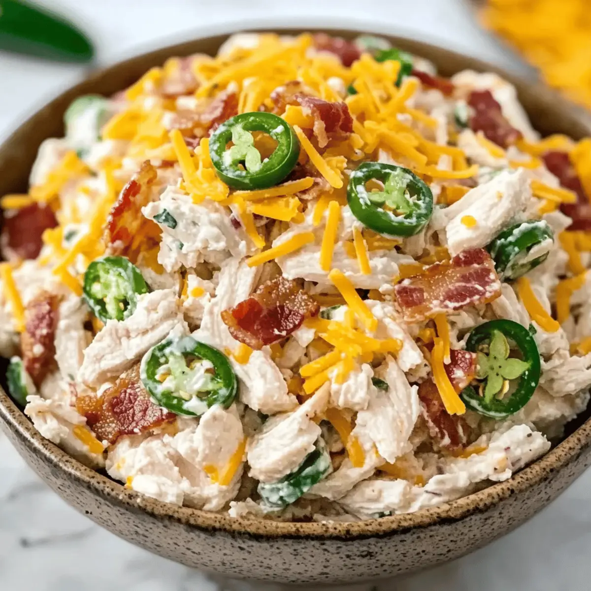 Zesty Jalapeno Popper Keto Chicken Salad Your New Favorite Dish