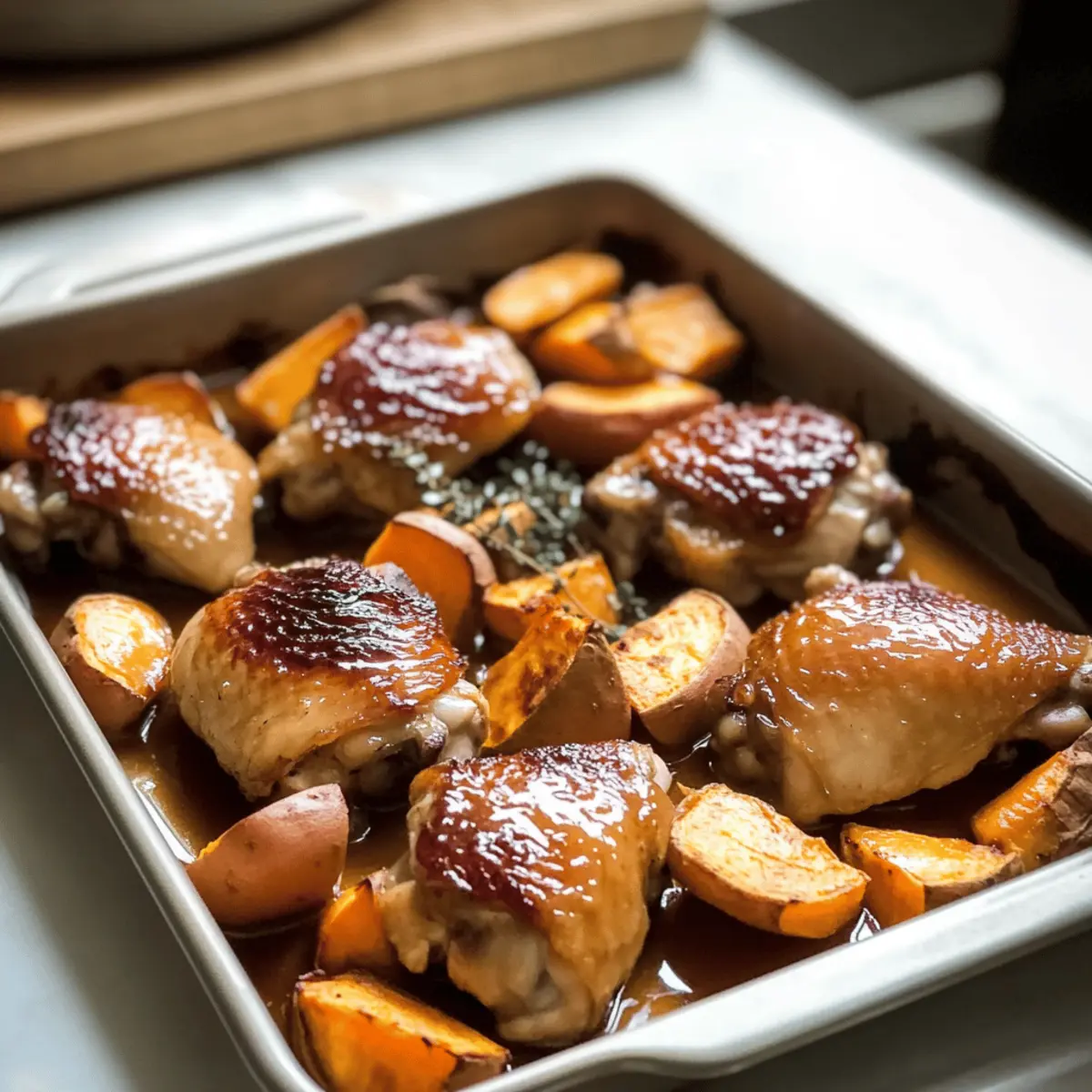 Maple-Glazed Chicken with Sweet Potatoes for Cozy Nights