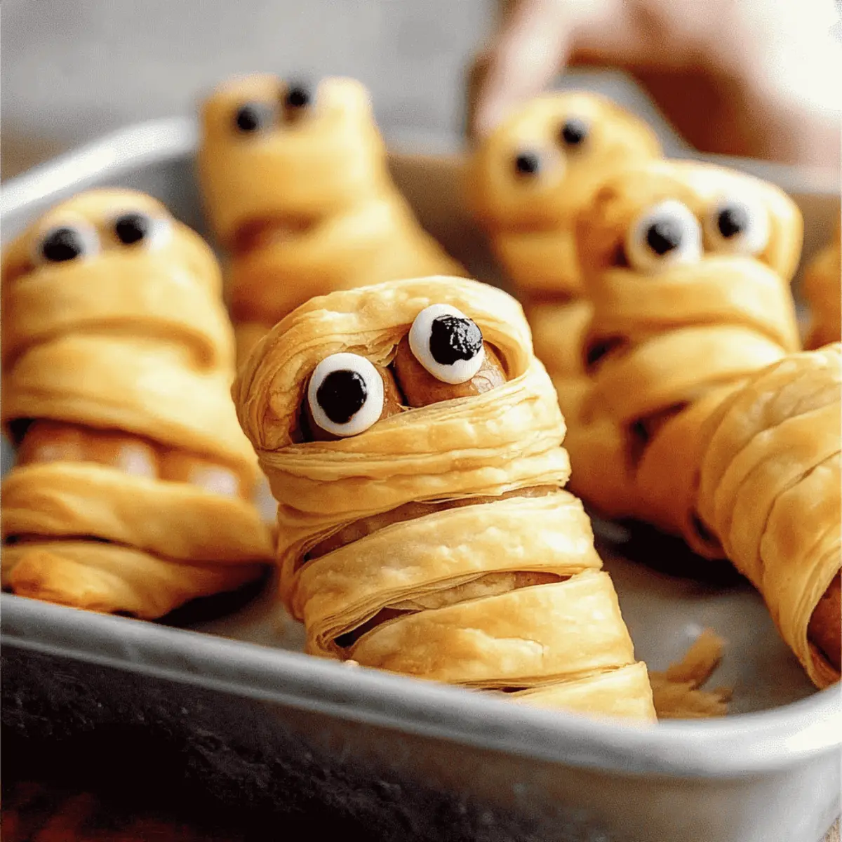 Mummy Pigs in a Blanket: A Fun Halloween Snack to Impress