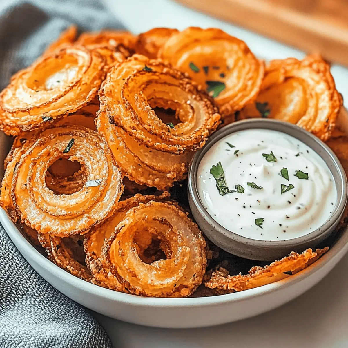 Crispy Onion Ring Chips – Bake or Fry for a Flavorful Crunch