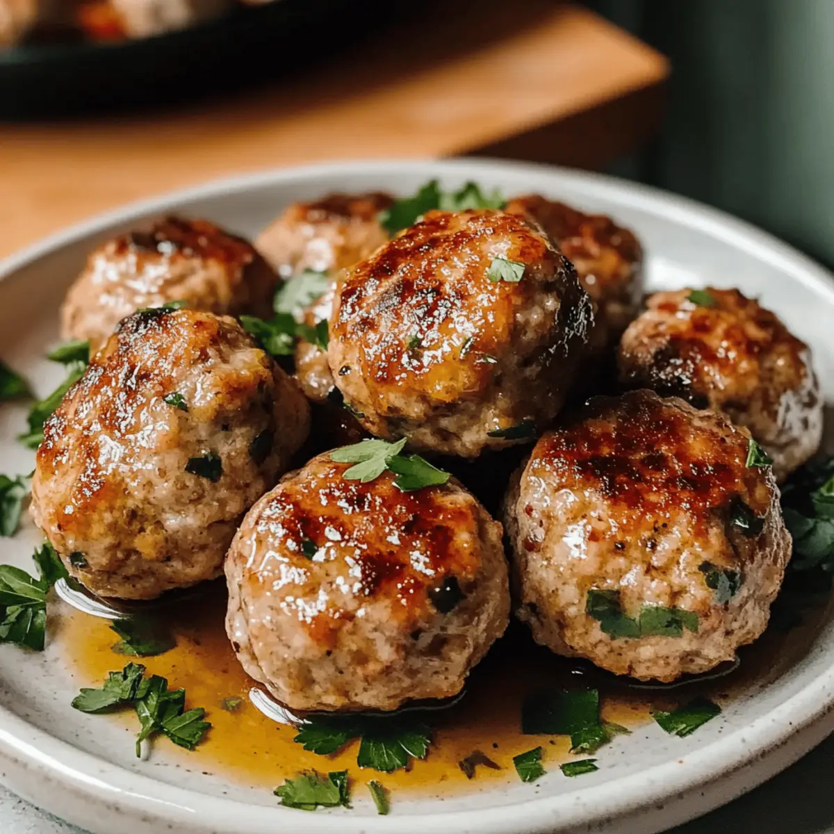 Savory Oven-Baked Turkey Meatballs: Healthy & Juicy Delights