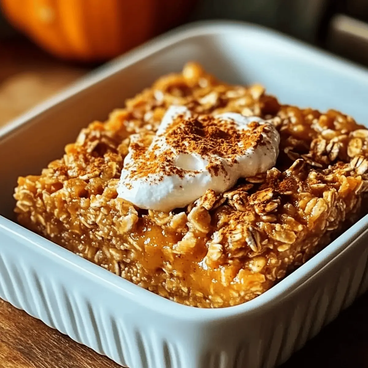 Pumpkin Baked Oatmeal That Will Warm Your Mornings