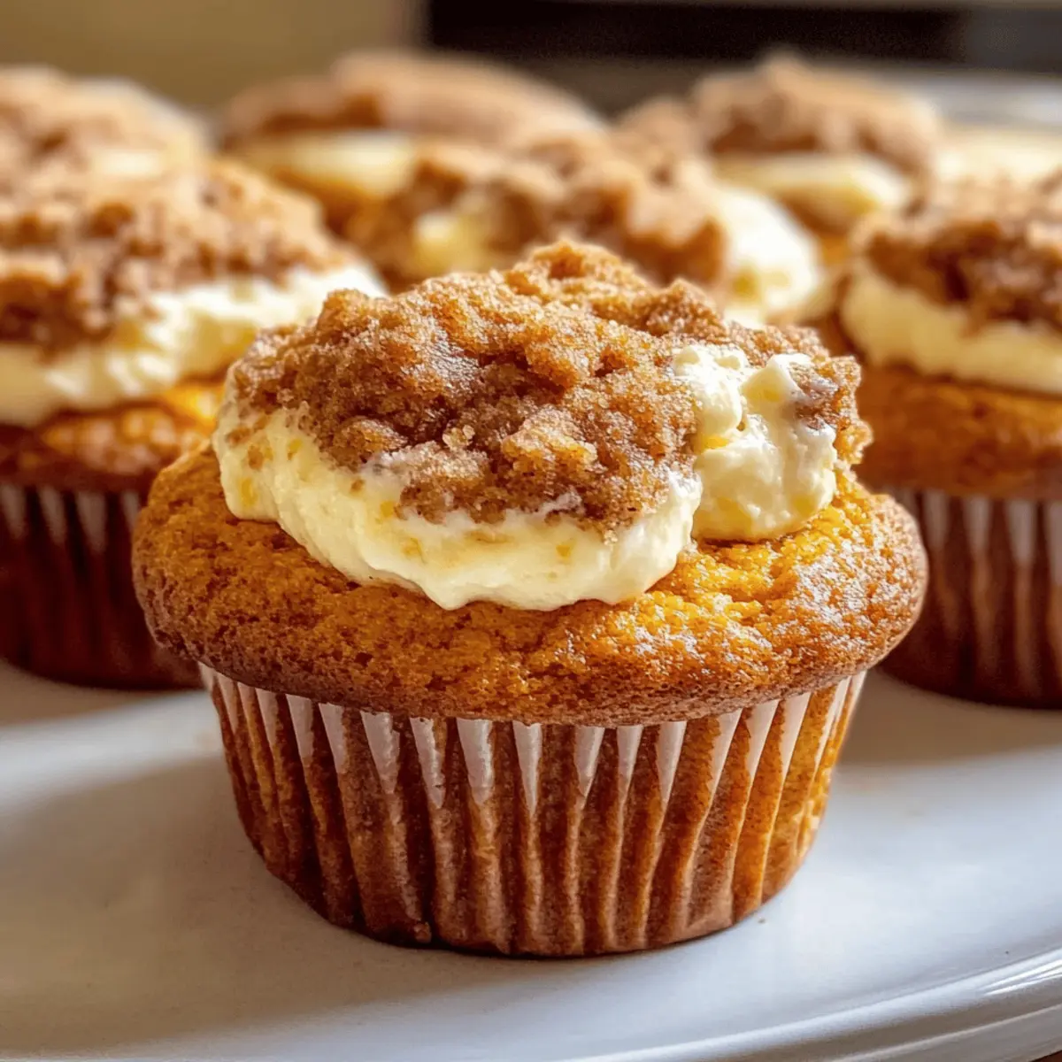 Deliciously Moist Pumpkin Cheesecake Muffins for Fall Bliss
