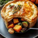 Roasted Autumn Vegetable Pot Pies