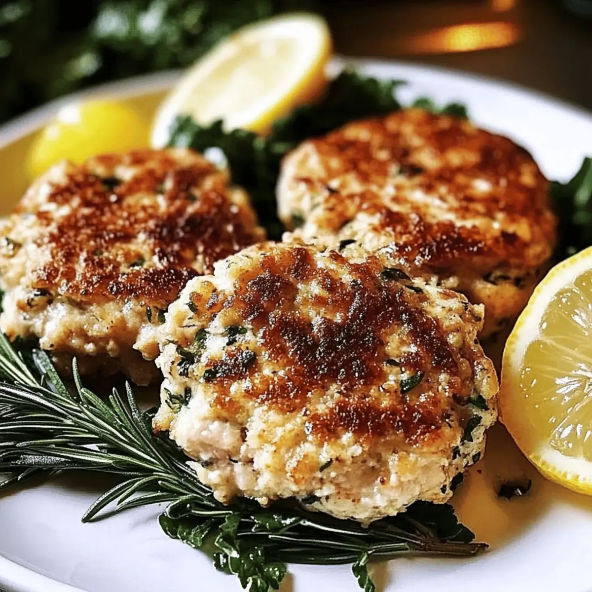 Rosemary Lemon Chicken Patties for a Flavorful Family Feast